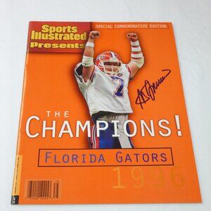 Signed Special Edition Sports Illustrated Magazine, Steve Spurrier signature